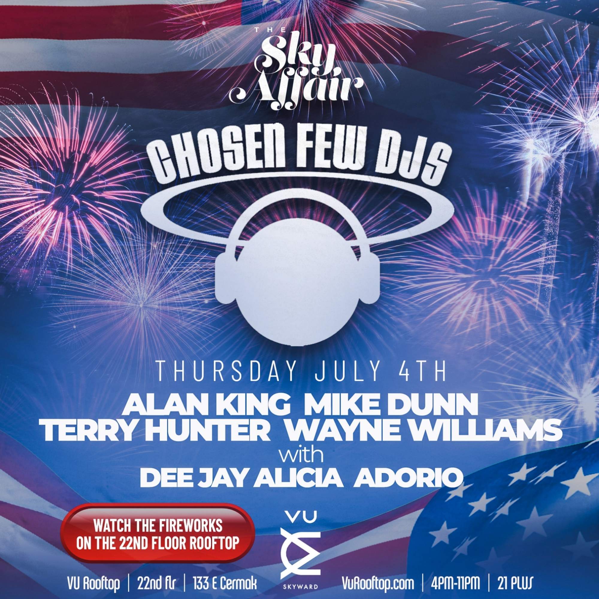 4th of July Edition of The Sky Affair House Music Day Party at VU Rooftop - Página frontal