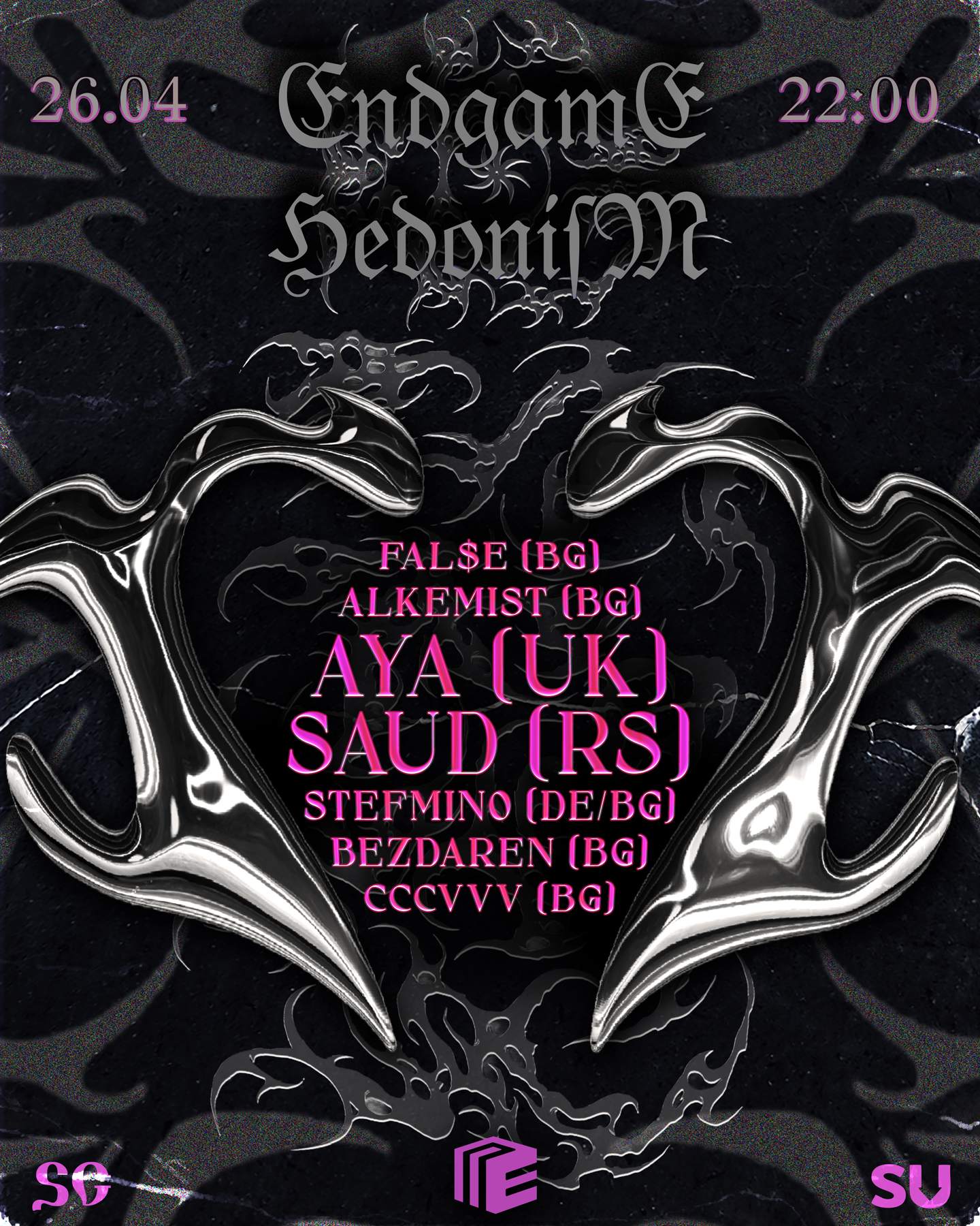 SU 25 Official Party with aya(UK), SAUD(RS), FAL$E, Alkemist, STEFMINO ...