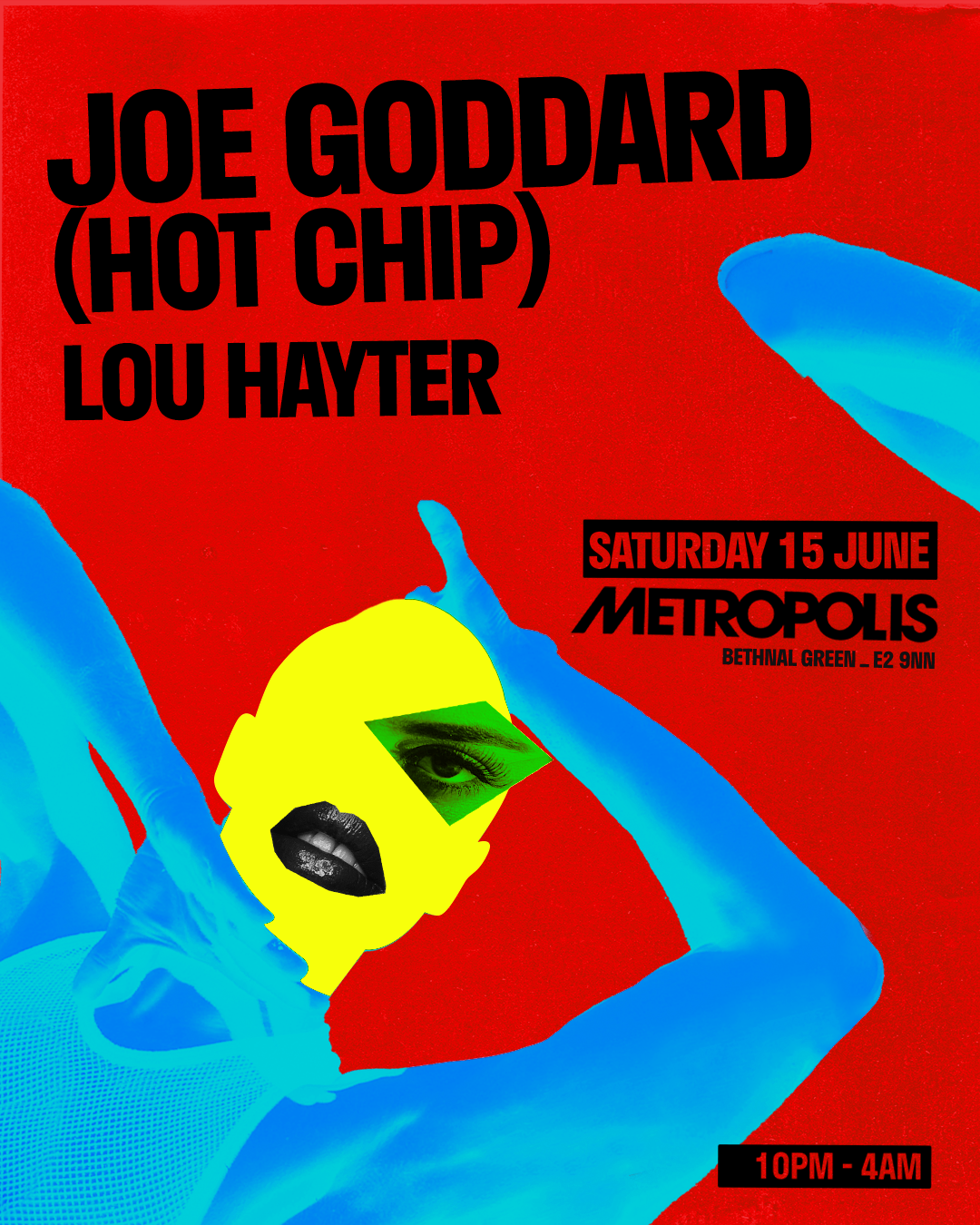 Metropolis: Joe Goddard (Hot Chip) - Página frontal