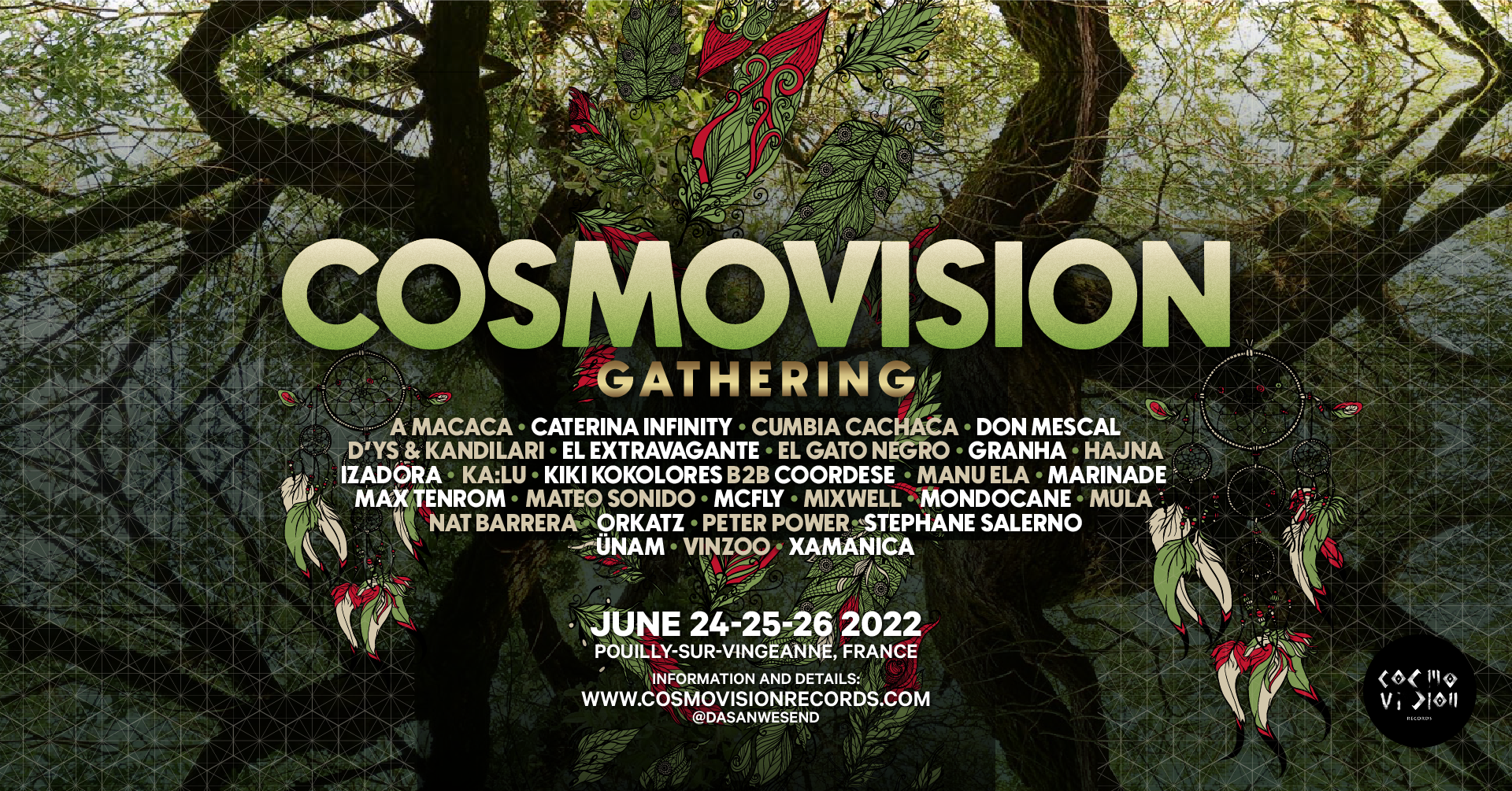 Cosmovision Records Gathering - Página frontal