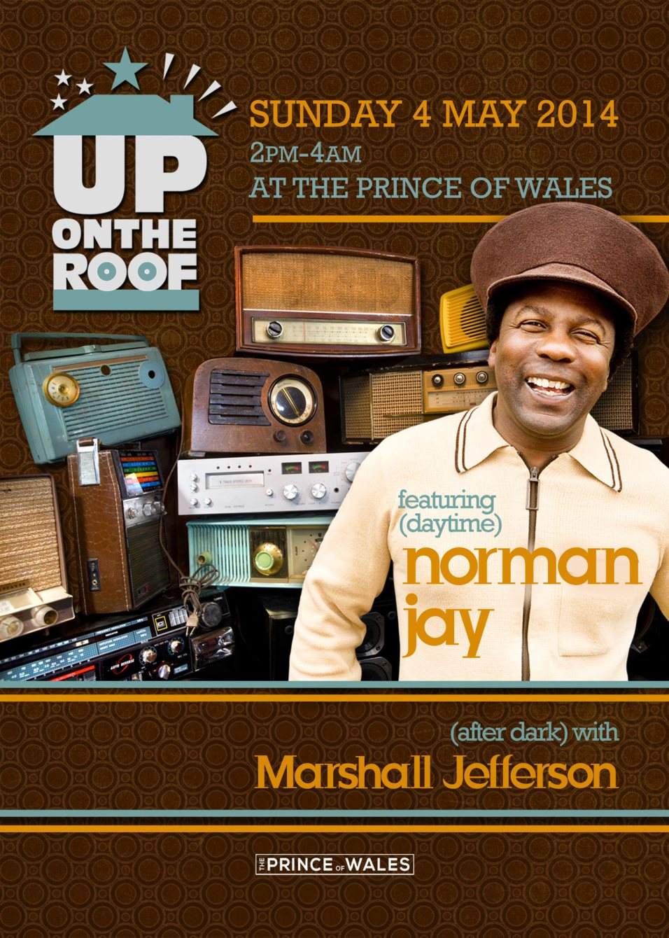 Norman Jay Up On The Roof (Day) / After Dark with Marshall Jefferson - Página frontal