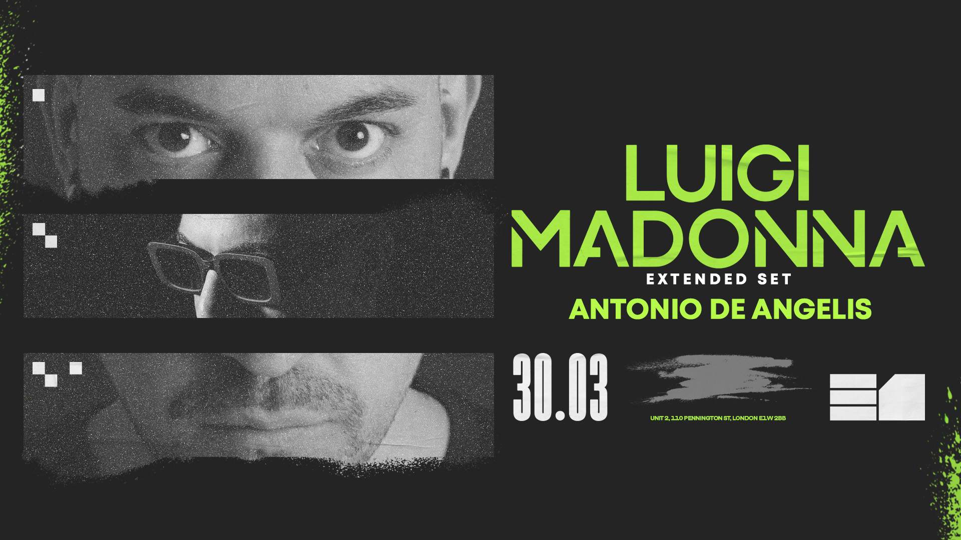 Luigi Madonna (Extended Set)  - フライヤー表