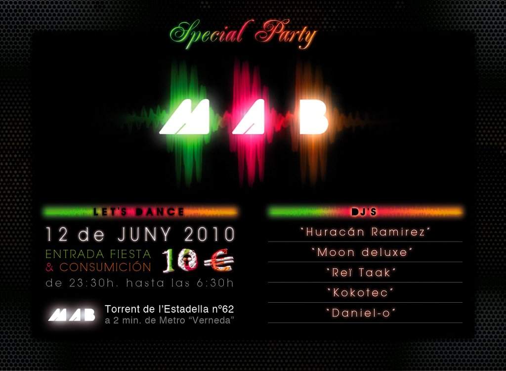 Mab Party 2 - フライヤー表