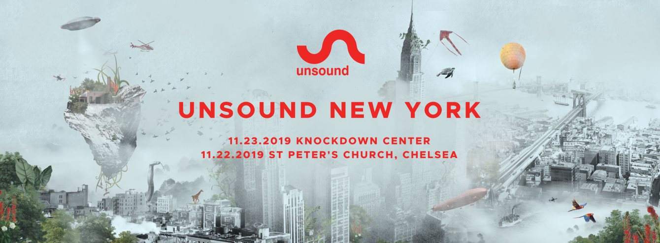 Unsound New York - フライヤー表