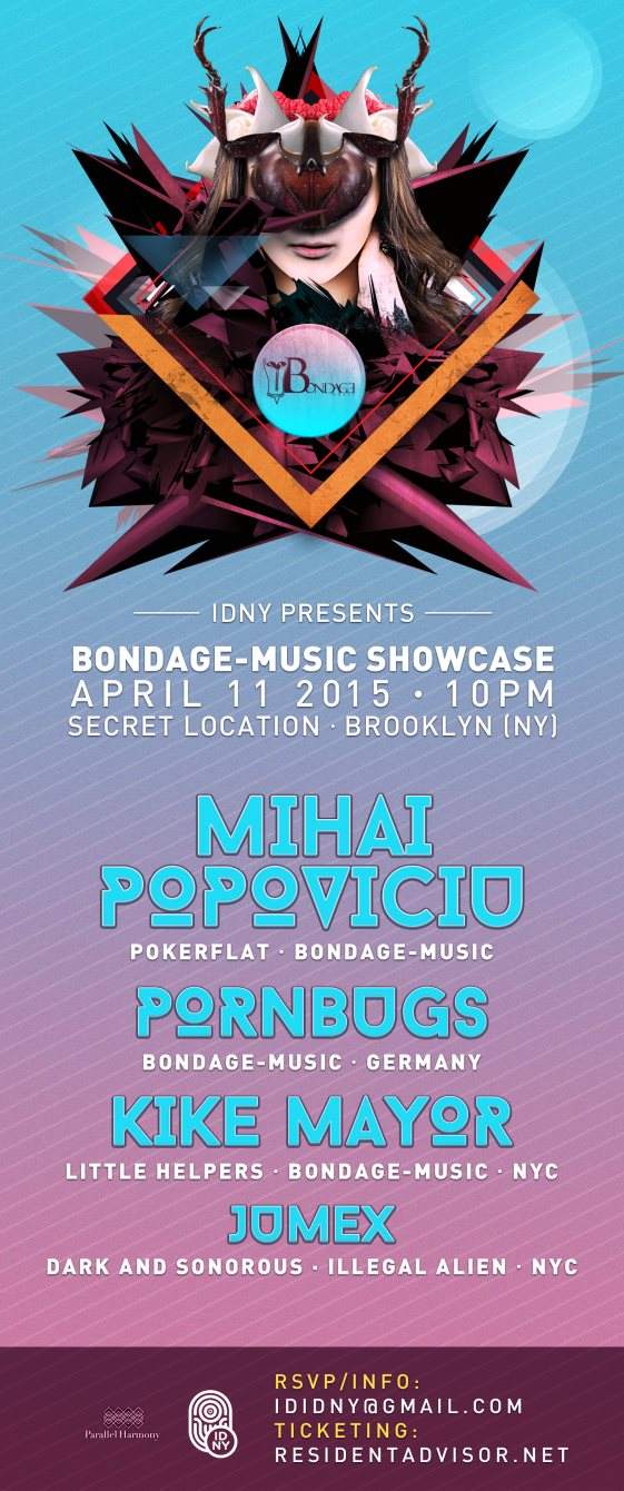 ID NY - Bondage Music Showcase: Mihai Popoviciu [ 4 Hour Extended Set ] & Friends - Página trasera