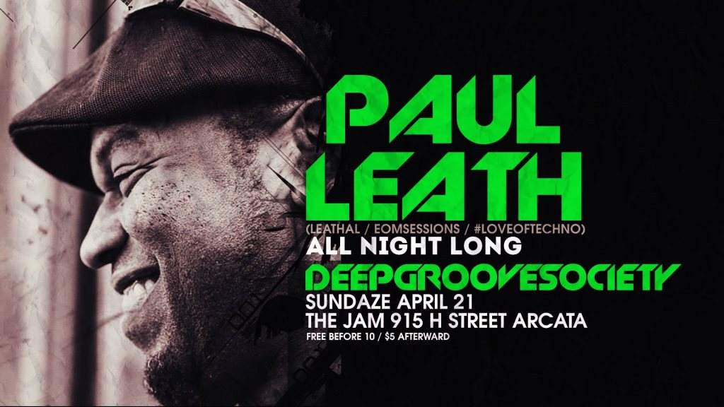 Sundaze - All Night Long with Paul Leath - Página frontal