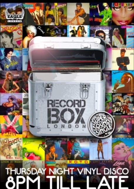 Record Box London - Página frontal
