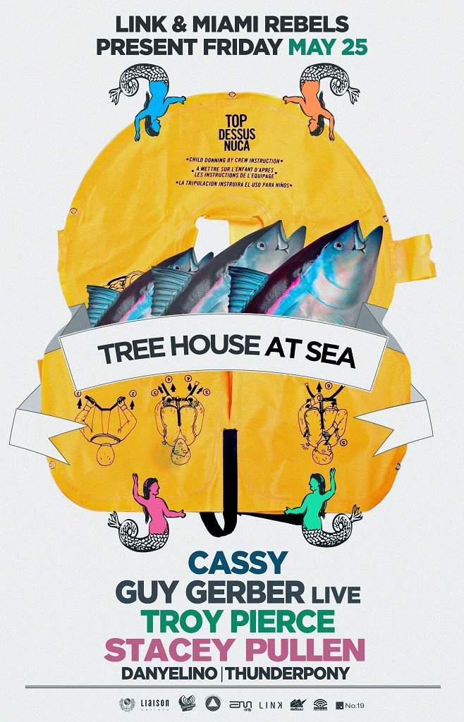 Link & Miami Rebels present Treehouse at Sea - Página frontal