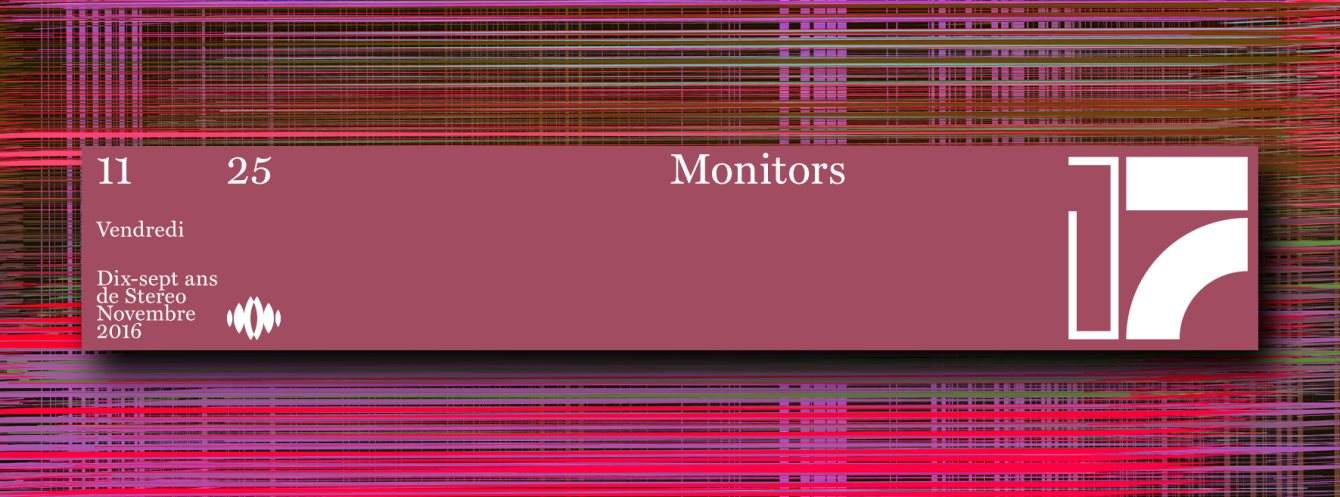 17 Yrs of Stereo: Monitors (All Night Long) - Página frontal