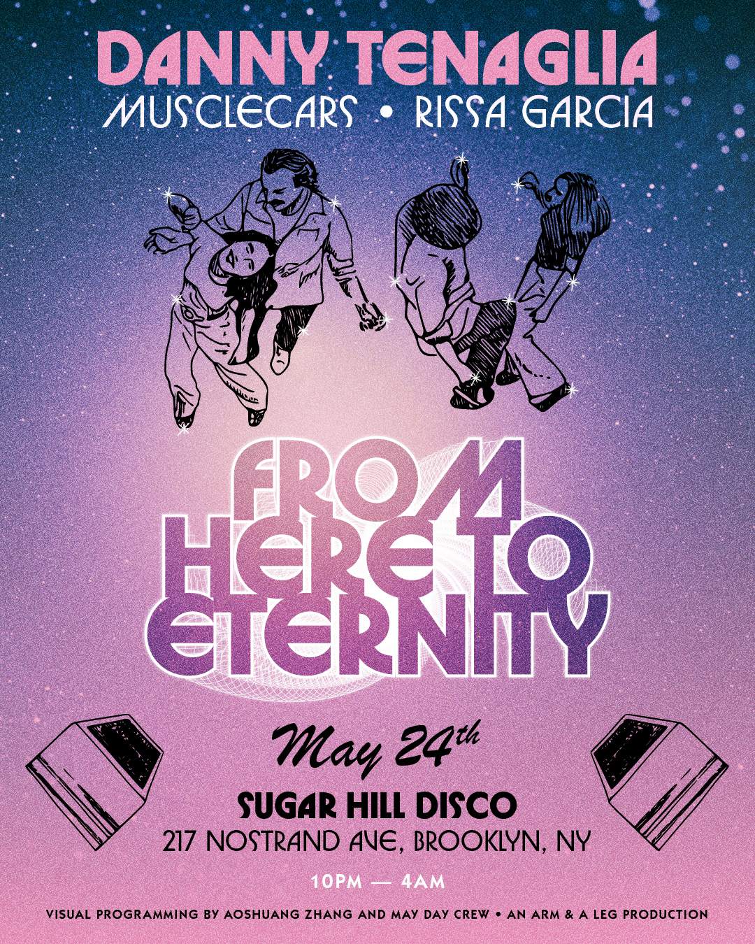 From Here to Eternity: Danny Tenaglia, MUSCLECARS, & Rissa Garcia - Página frontal
