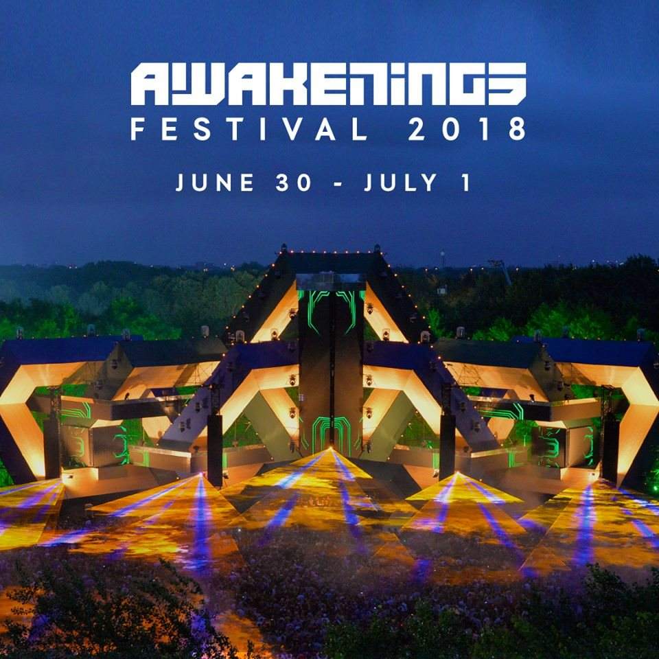 Awakenings Festival 2018 - Day 2 - フライヤー表