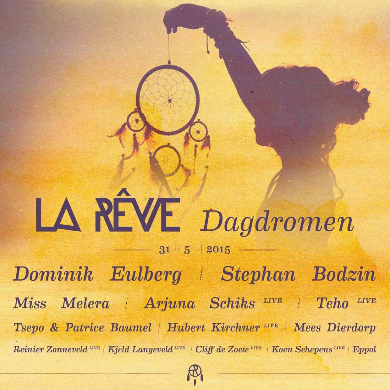 La Rêve - Dagdromen Festival - フライヤー表