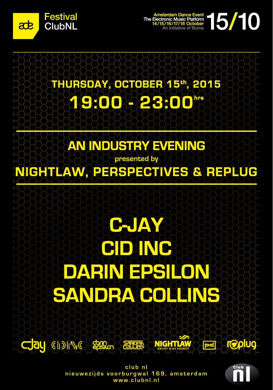 An Industry Evening presented by Nightlaw, Perspectives & Replug - Página frontal