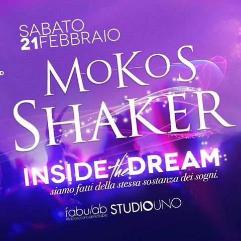 Mokos Shaker - Inside The Dream - フライヤー裏