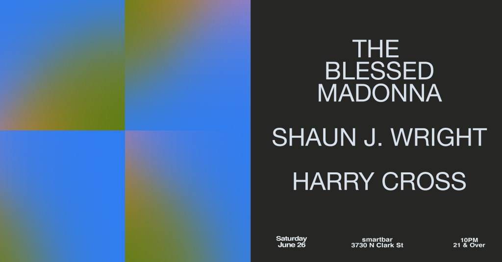 The Blessed Madonna - Shaun J. Wright - Harry Cross - Página frontal
