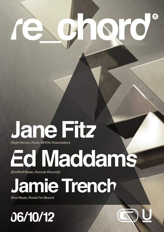 Re_chord with Jane Fitz (Night Moves, Freerotation) + Ed Maddams (Shewolf Music) - Página frontal