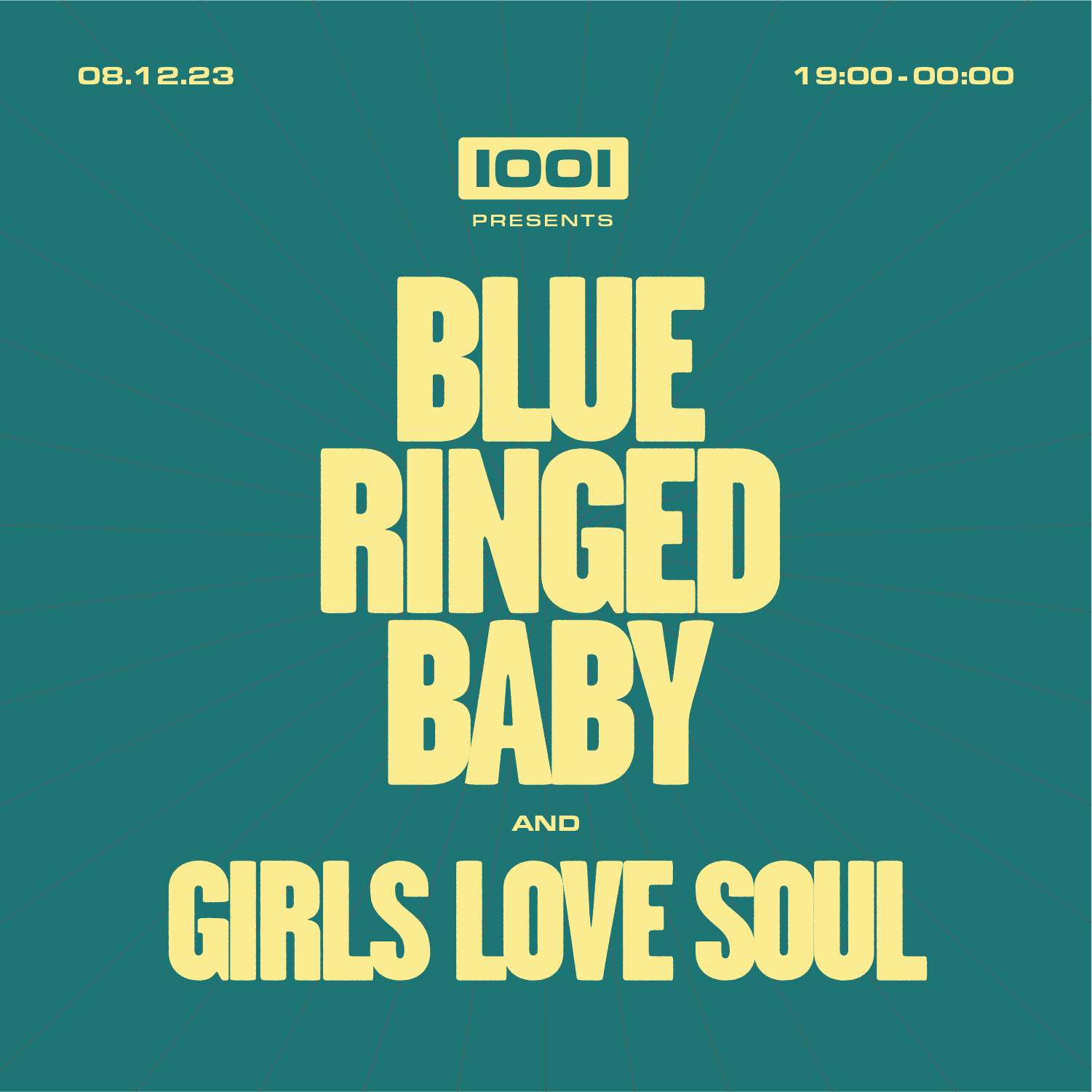 1001 presents Blue Ringed Baby & Girls Love Soul - Página trasera