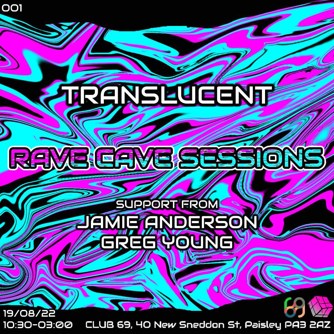 Translucent: Rave Cave Sessions - Página frontal
