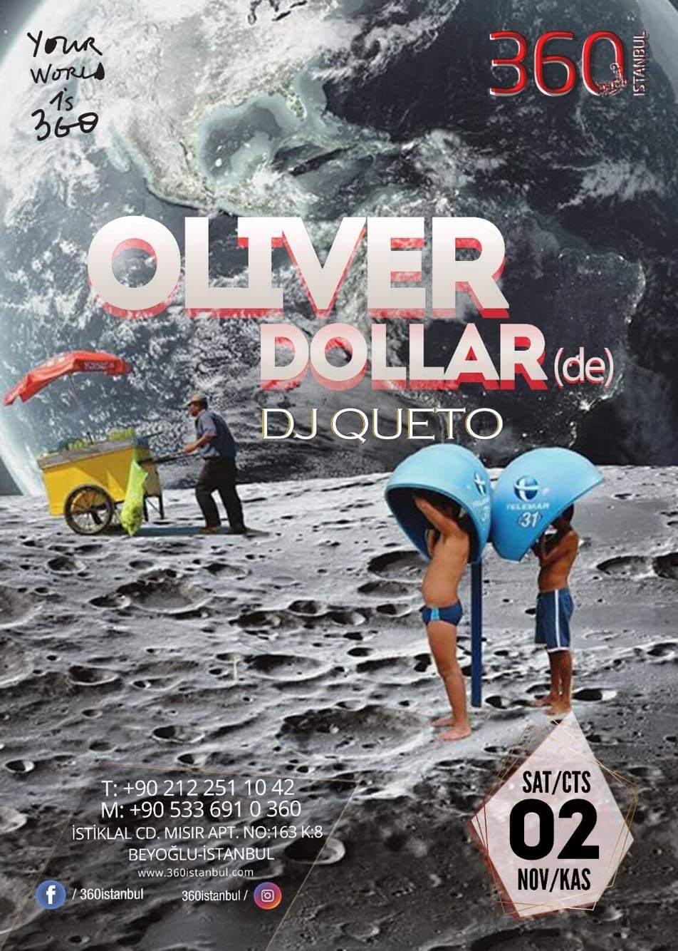 Oliver Dollar at 360istanbul - フライヤー表