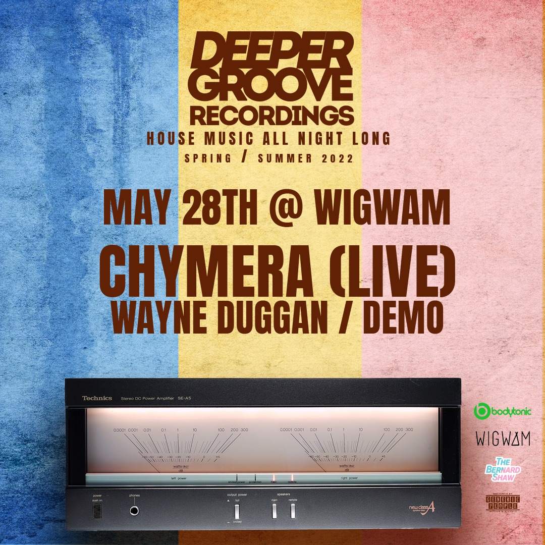 [CANCELLED] Chymera (Live), Wayne Duggan and Demo - Página frontal