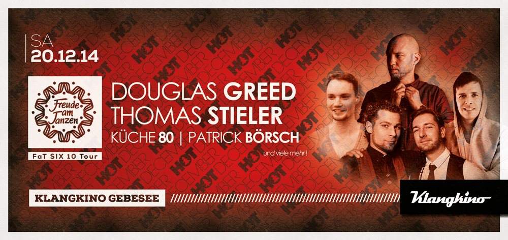 FAT SIX 10 Tour with Douglas Greed & Thomas Stieler - Página frontal