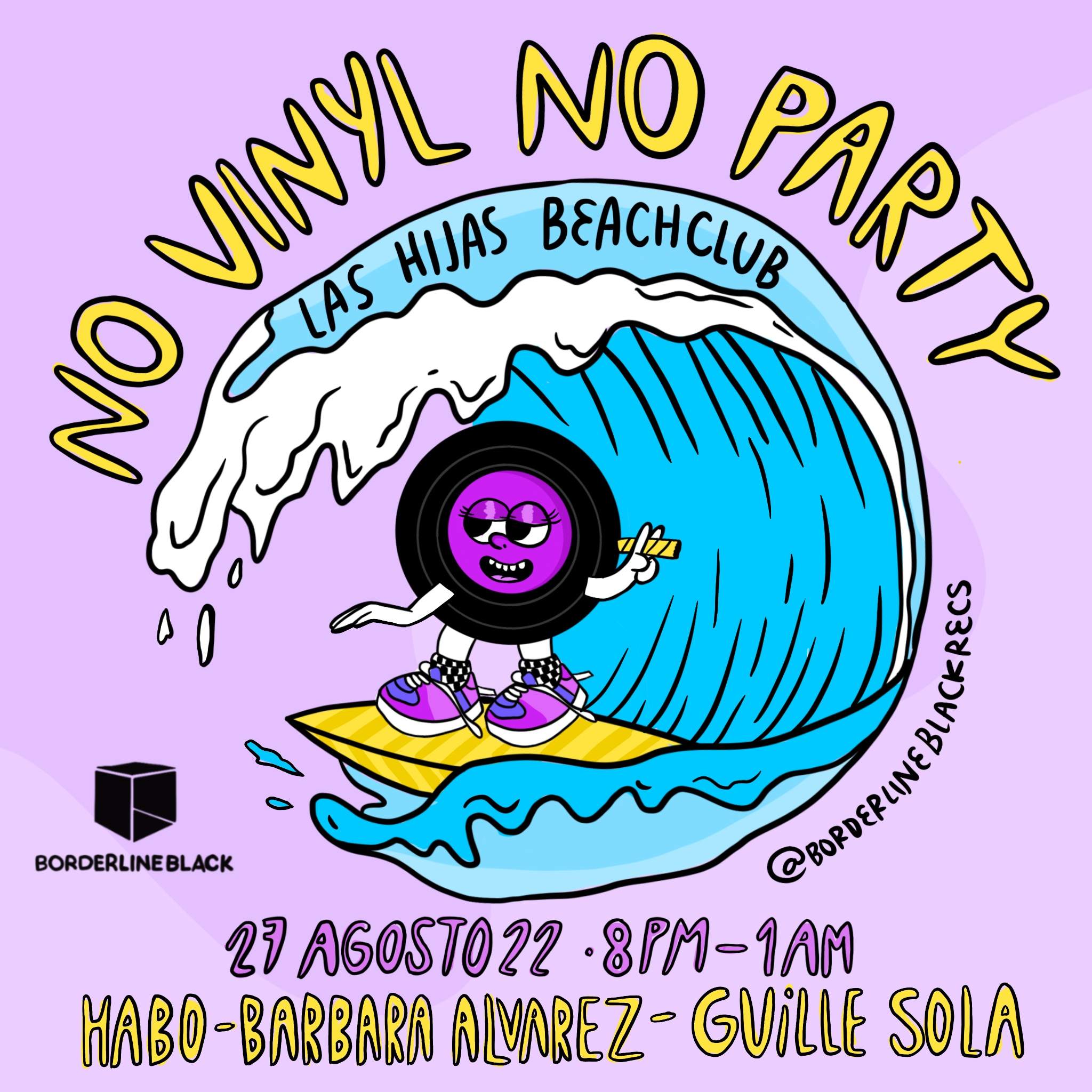 No Vinyl No Party presents HABO - Página frontal