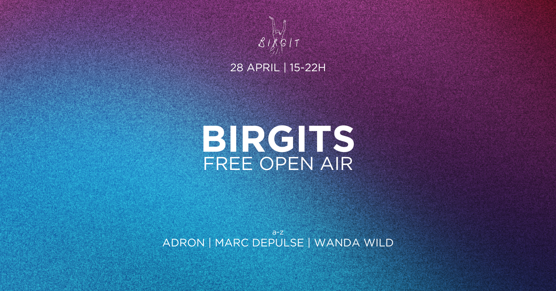 Free Open Air with Marc DePulse, Wanda Wild & Adron - Página frontal