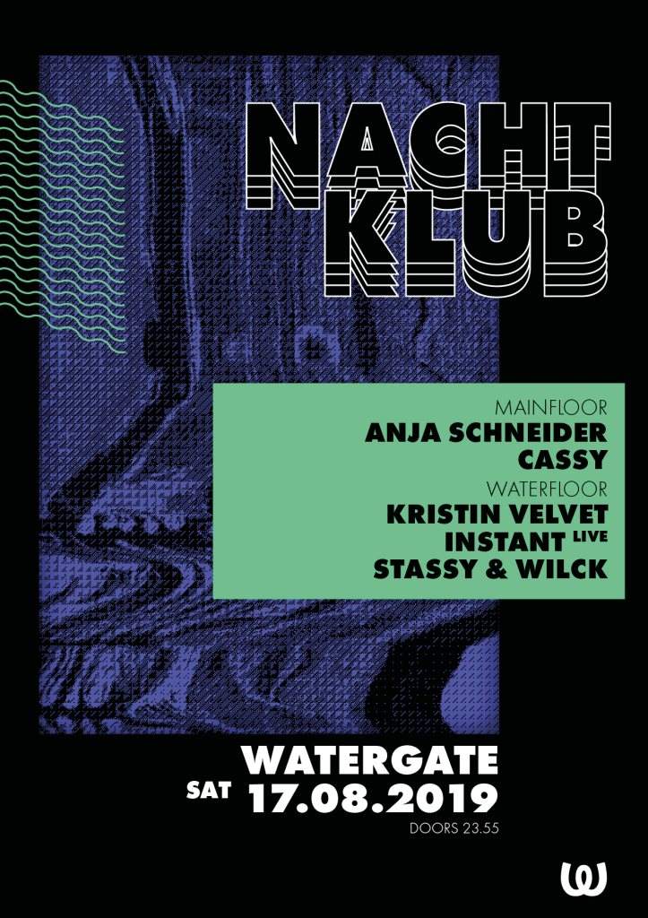 Nachtklub: Anja Schneider, Cassy, Kristin Velvet, Instant, Stassy & Wilck - フライヤー表
