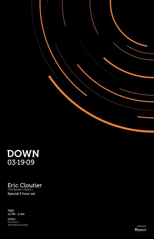 Down feat Eric Cloutier - Página frontal