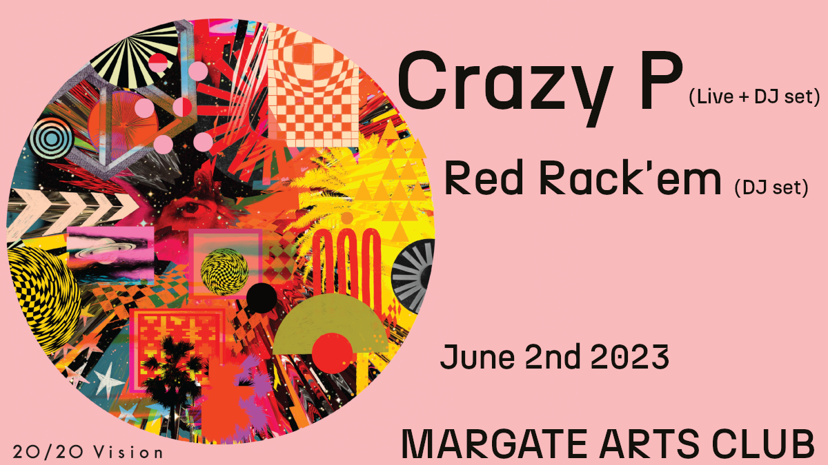 Crazy P & Red Rack'em - Flyer front