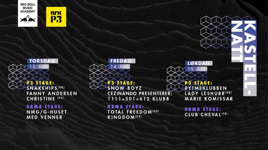 Red Bull Music Academy Stage with Club Cheval, Kingdom and More - Página frontal