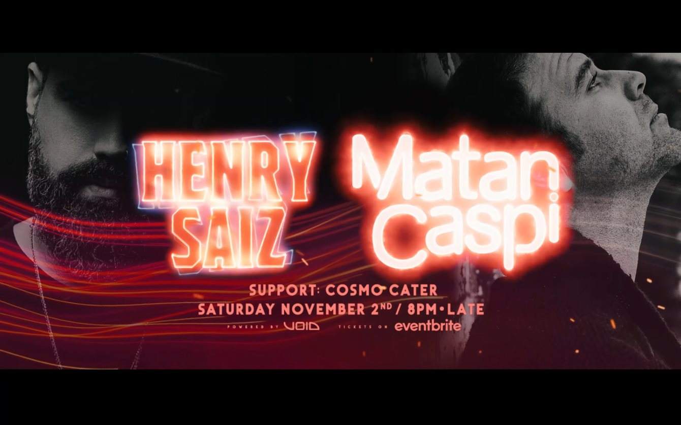 Henry Saiz & Matan Caspi / Brisbane Show - Página frontal