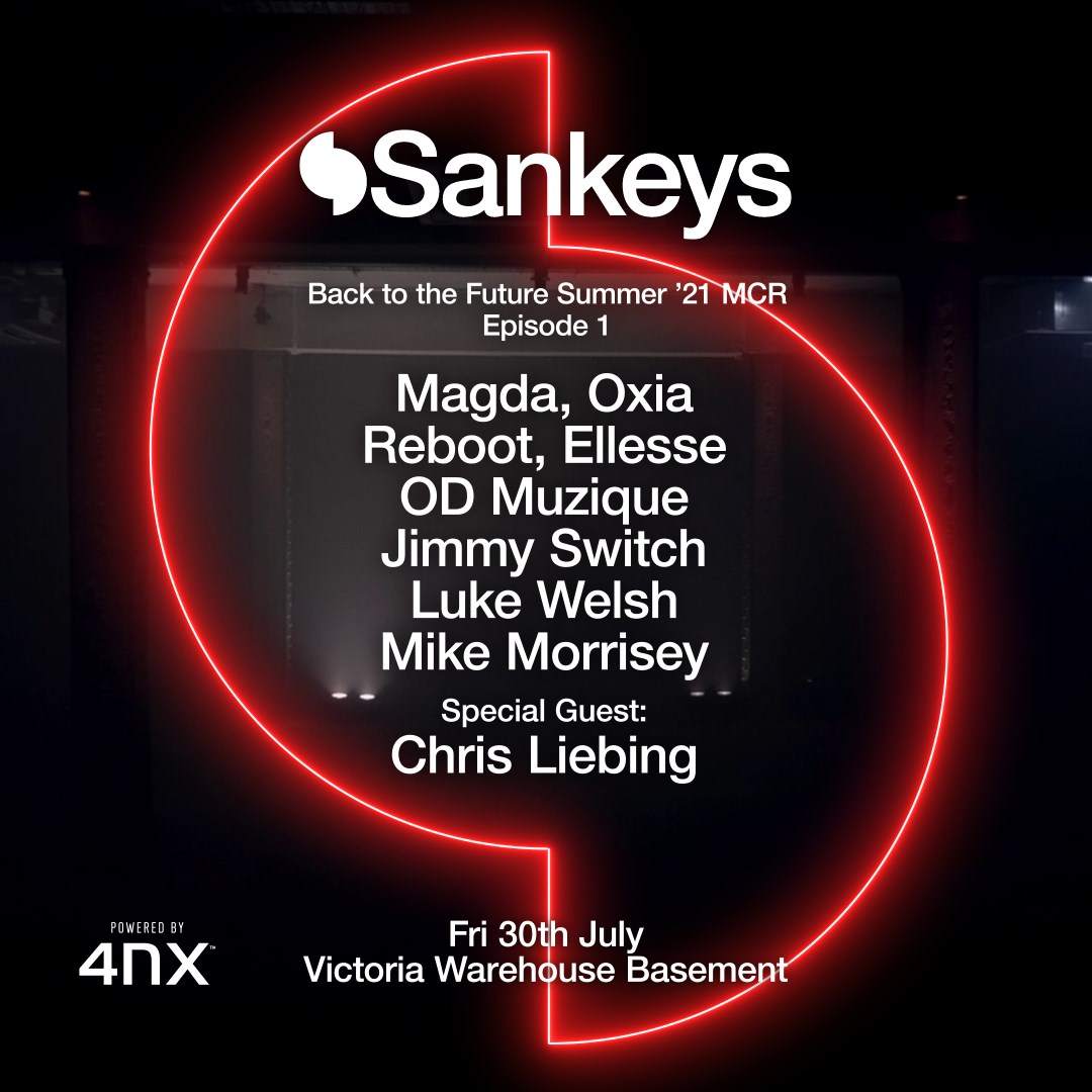 [CANCELLED] Sankeys Manchester - フライヤー表