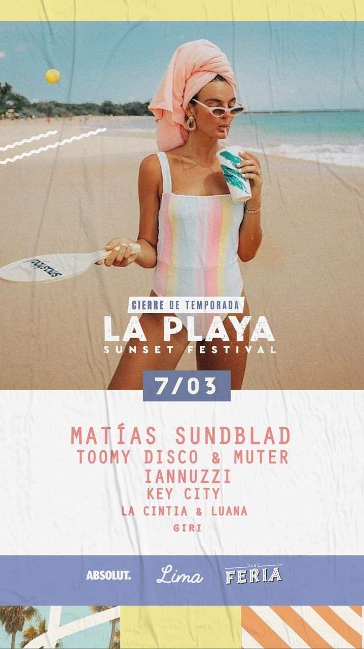La Playa Sunset Festival Opening Season - Página frontal