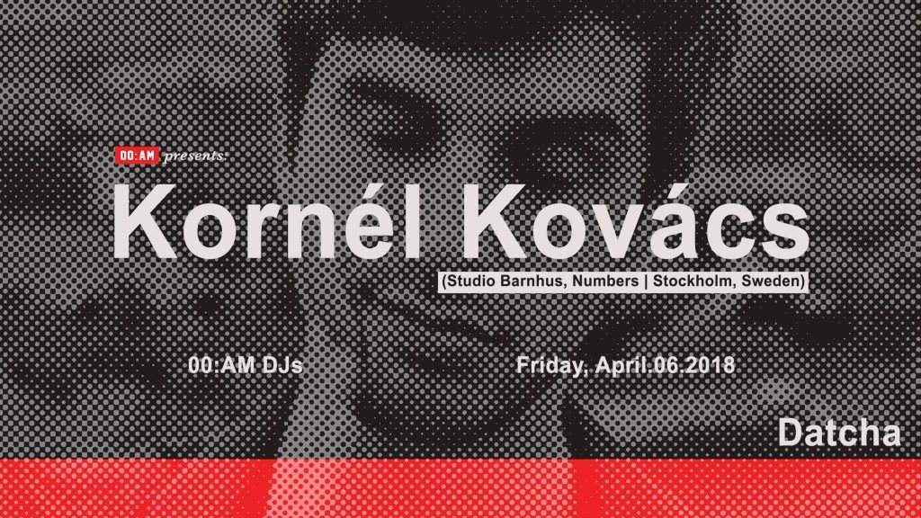 00:AM presents: Kornél Kovács - Página frontal