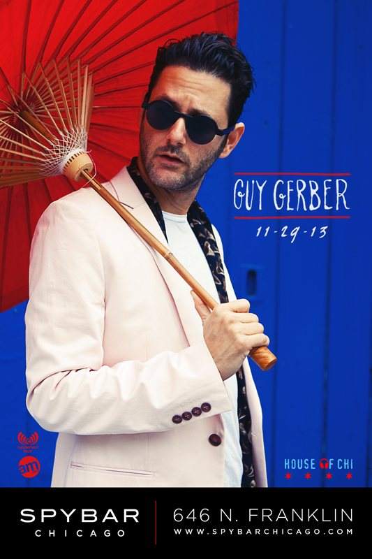 Guy Gerber - Black Friday - フライヤー表