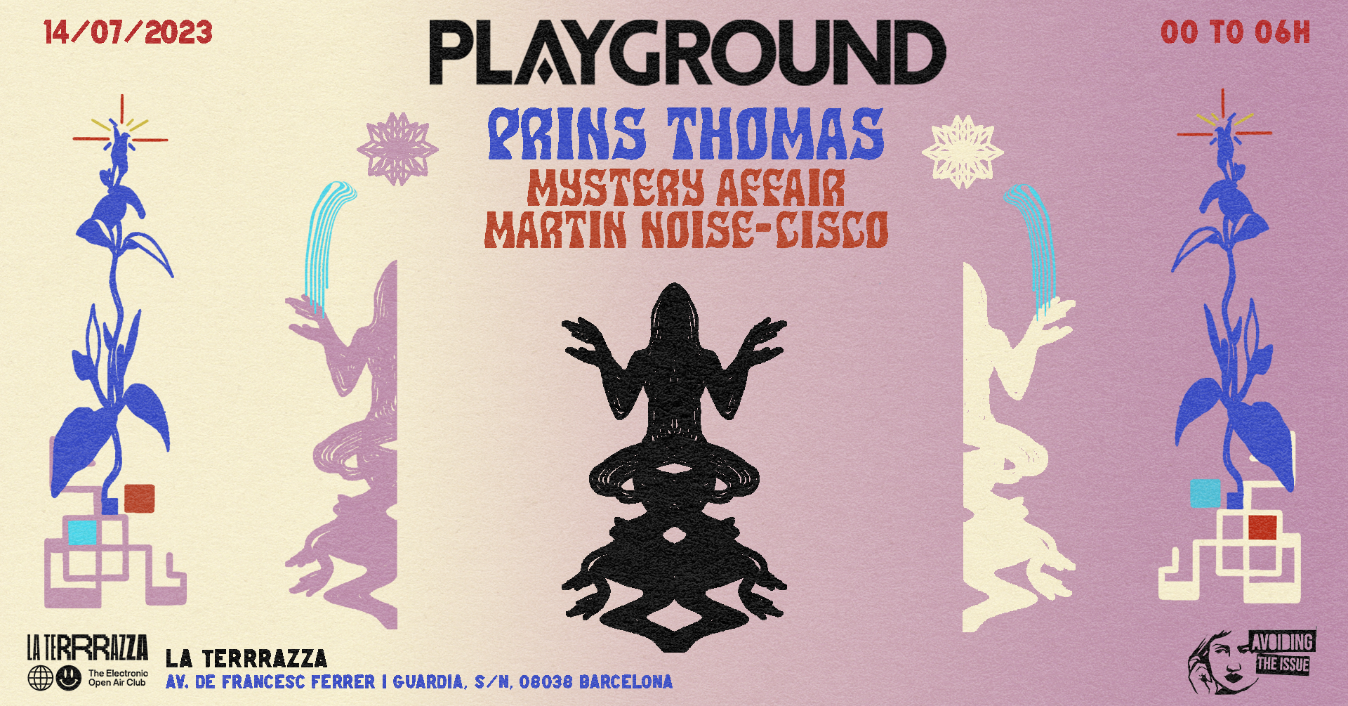 Playground Open Air with Prins Thomas - フライヤー表