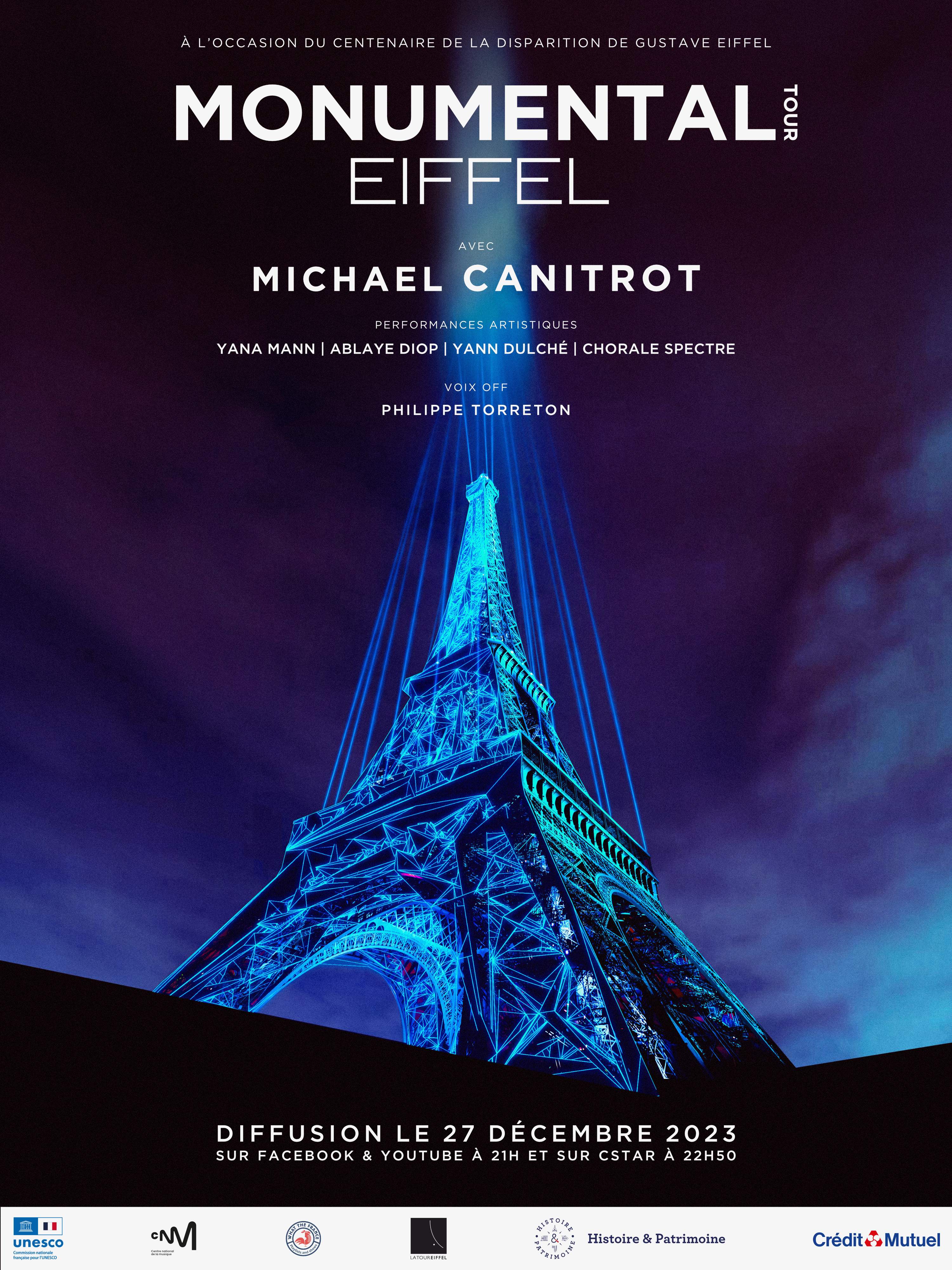 Michael Canitrot - Monumental Tour célèbre Eiffel - Página frontal