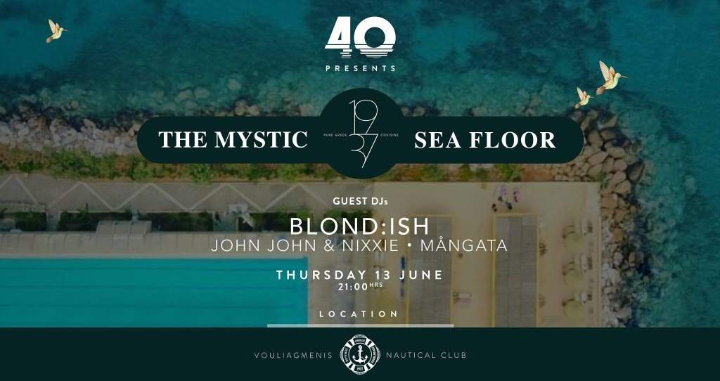40 presents The Mystic Sea Floor - Página frontal