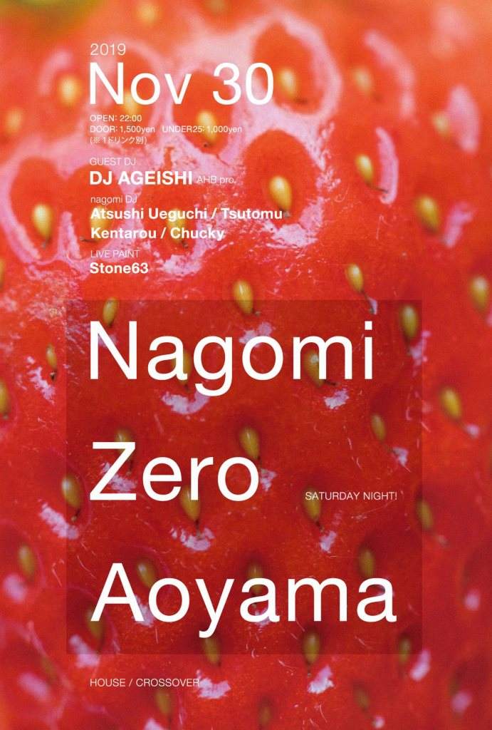 Nagomi - フライヤー表