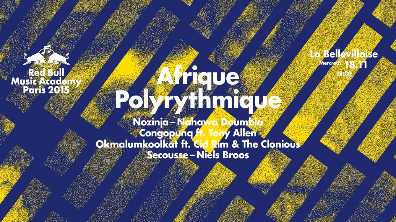 Cancelled: Rbma Présente Afrique Polyrythmique - Página frontal