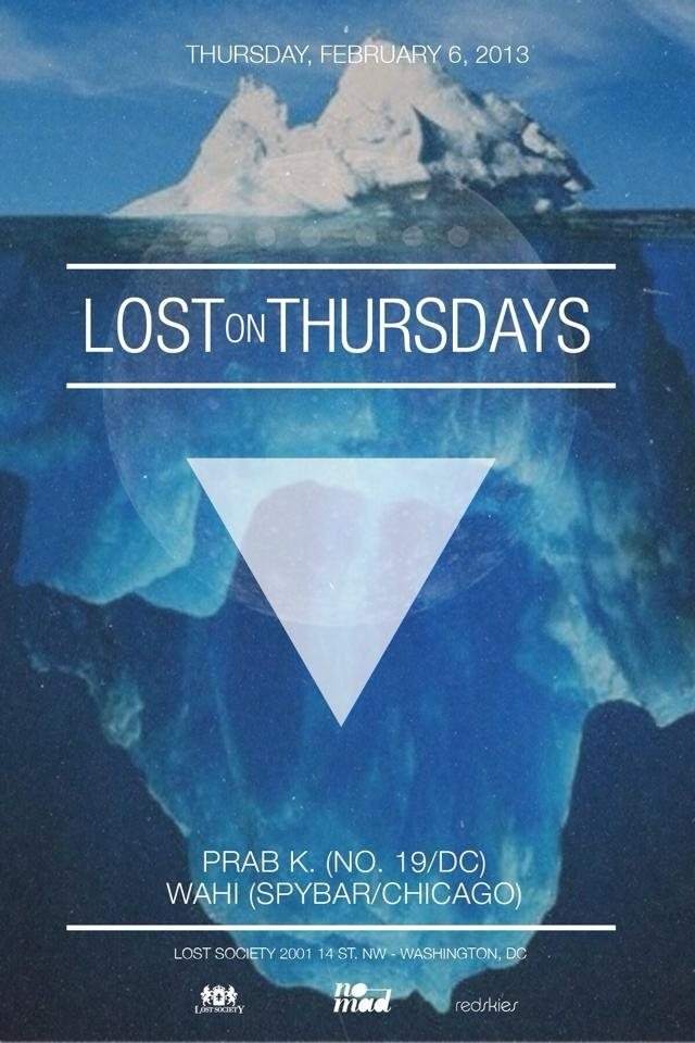 Lost On Thursdays Feat. Prab K. & Wahi - Página frontal