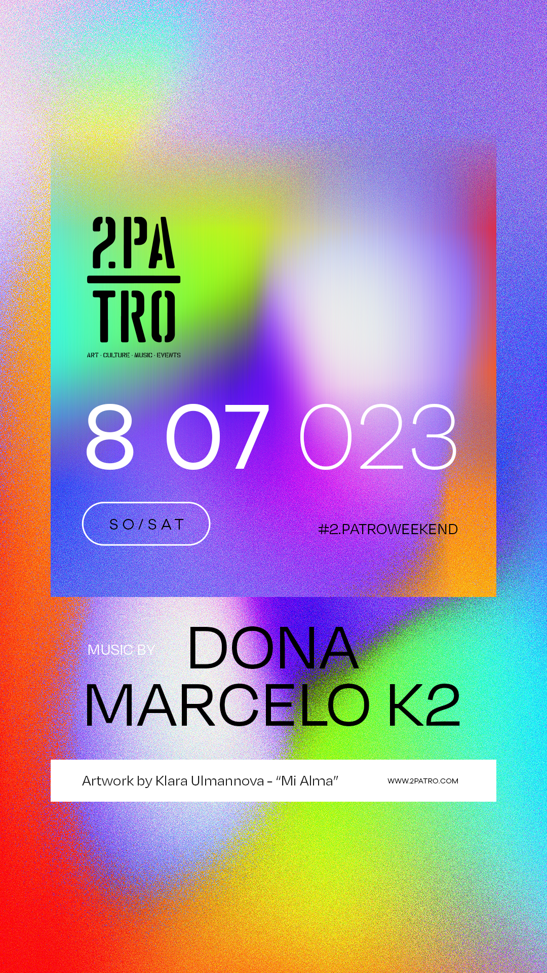 2. Patro: Dona & Marcelo K2 - Página frontal