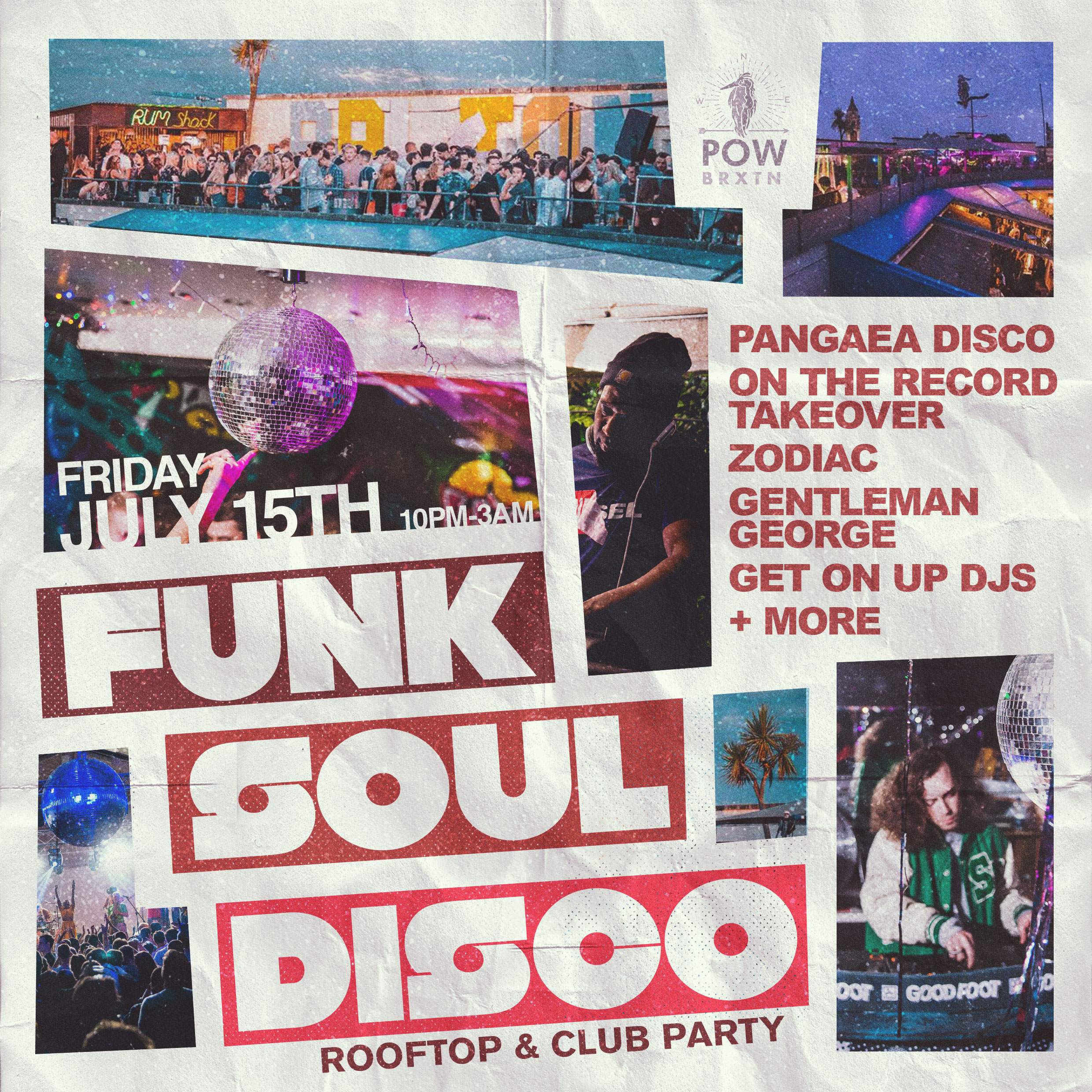 Funk, Soul & Disco Summer Rooftop Party at The Prince of Wales, London