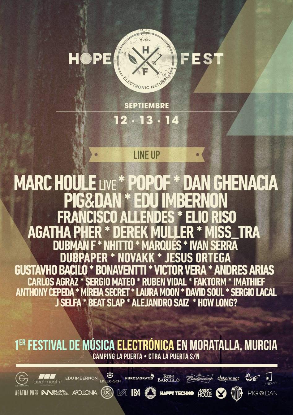 Hope Festival 2014 - Página frontal