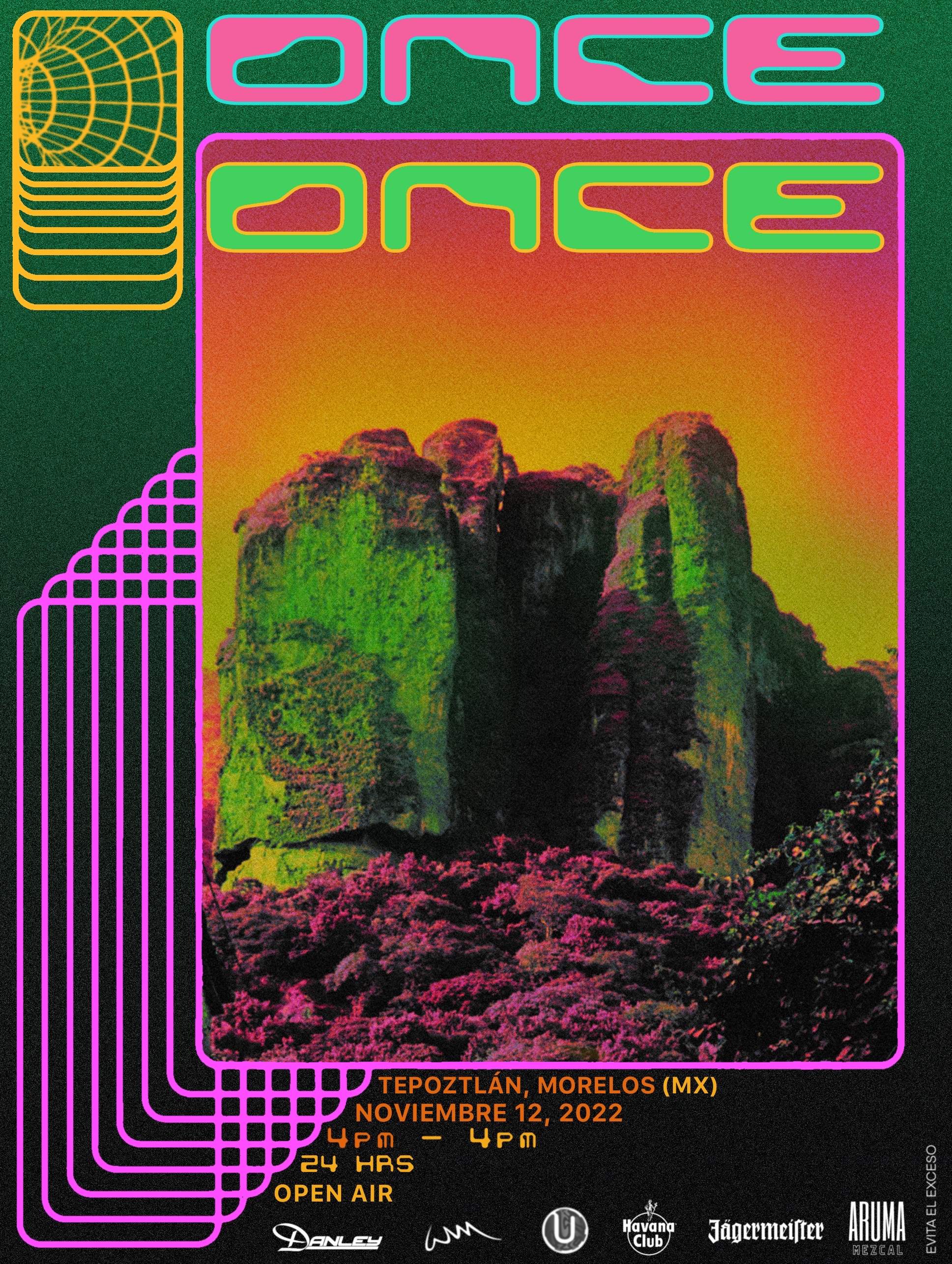 ONCE:ONCE_24h Open Air - フライヤー表