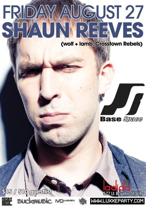 Shaun Reeves: Friday Nights In The Basement - Página frontal