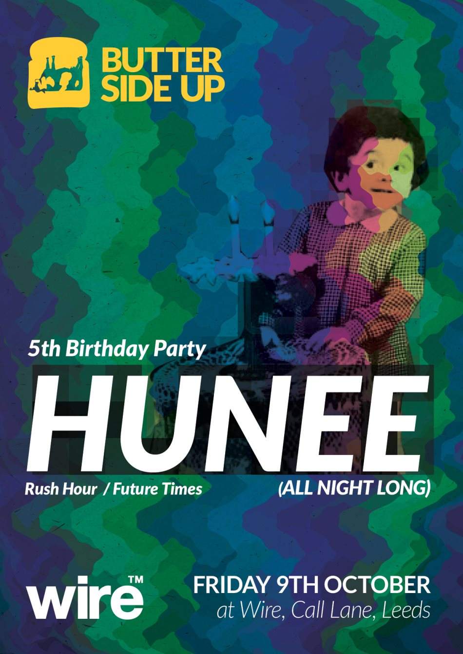 Butter Side Up || 5th Birthday with Hunee (All Night Long) - Página frontal