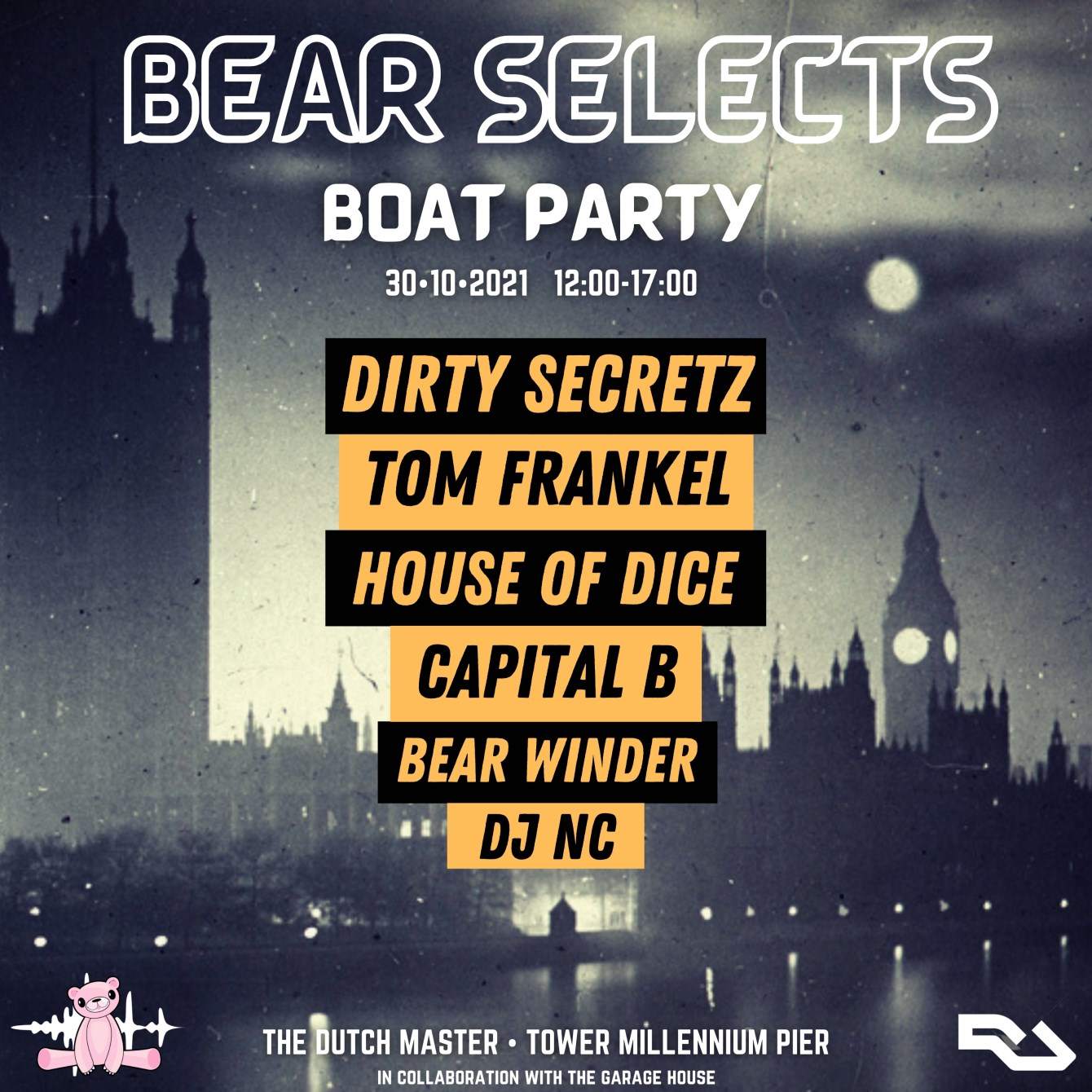 Bear Selects Boat Party - Página frontal