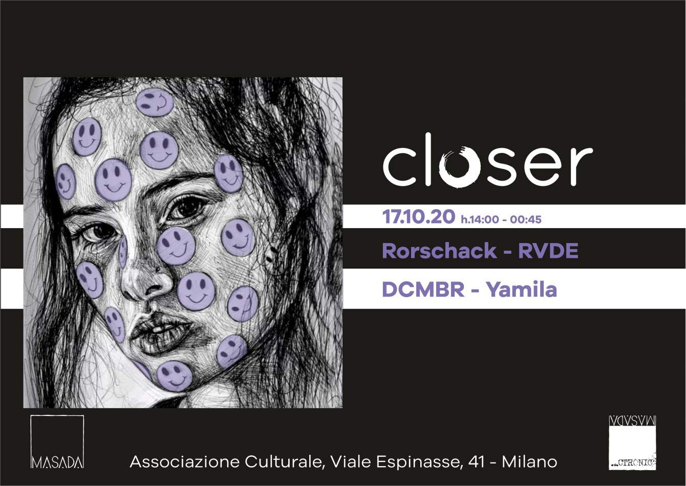 Closer Season Start /// Rvde - Rorschack - DCMBR - Yamila - Página frontal